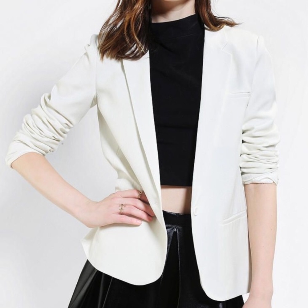 White Silence & Noise Blazer